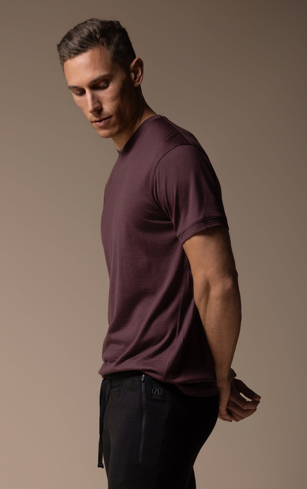 180GSM MERINO V TEE